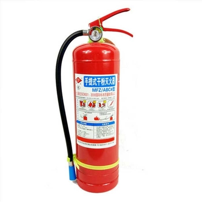 Jet Extinguishing 4kg Fire Extinguisher New Portable National Standard Dry Powder Fire Extinguisher Household Factory Use Company Warehouse 4kg FI