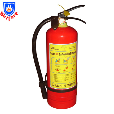 3kg for dry chemical powder dcp fire extinguisher factory Pakistan D130*H355 mm